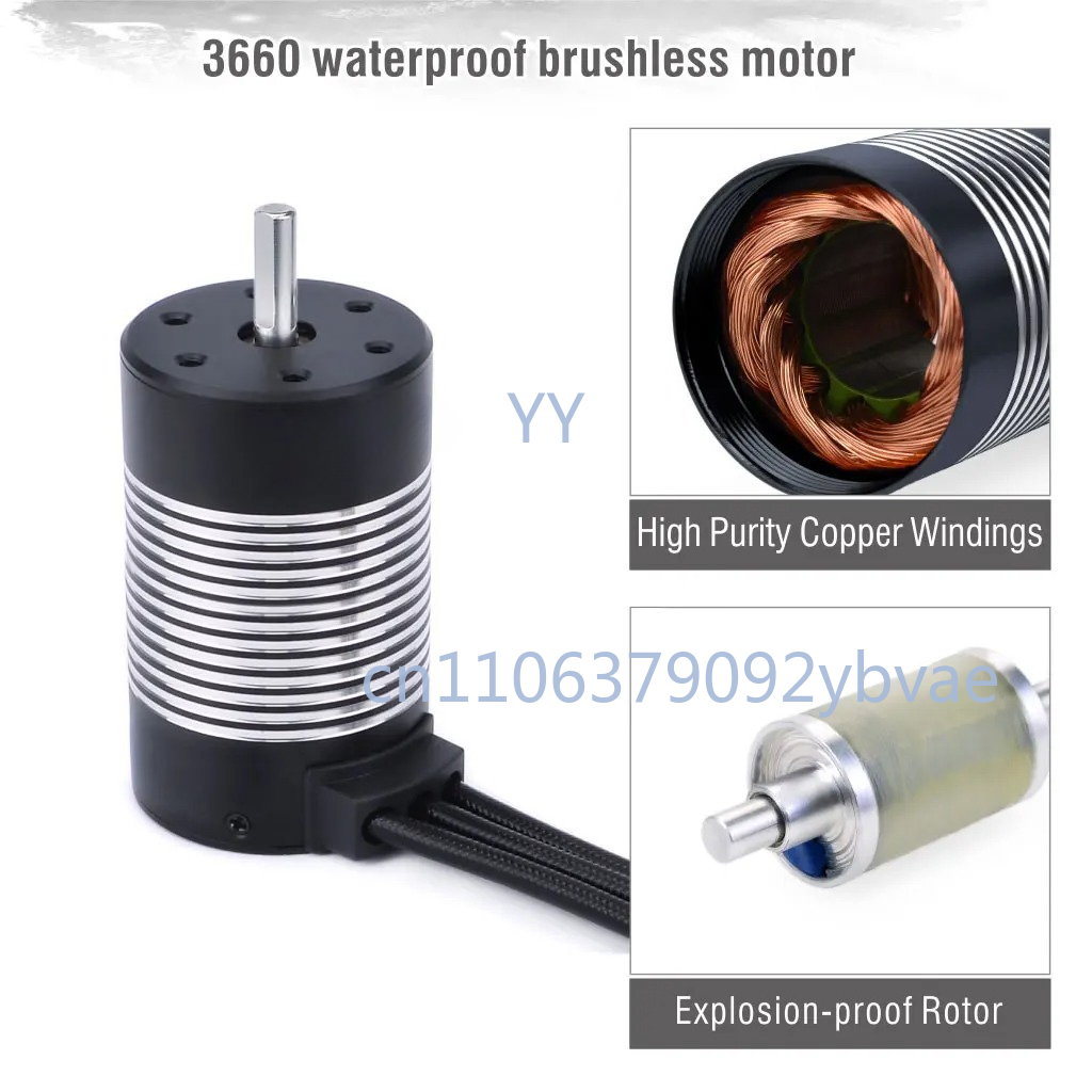 3650 Waterproof Brushless Moto - Brushless Motor 3650 reseña y precio