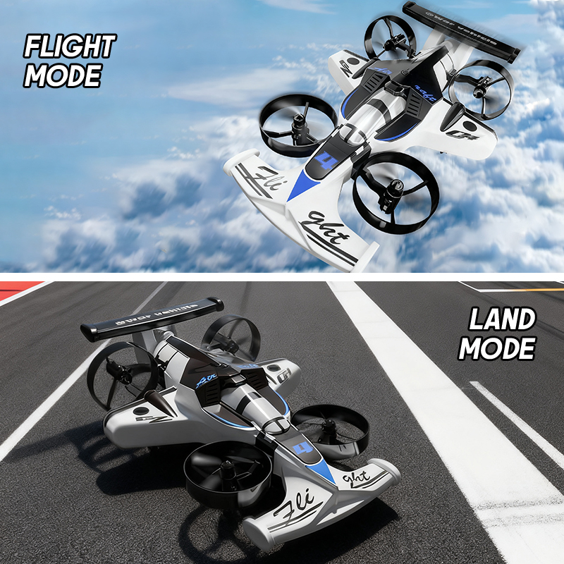 2in1 Mini Drone Air-Ground Fly - Rc Hobby Dump Truck reseña y precio