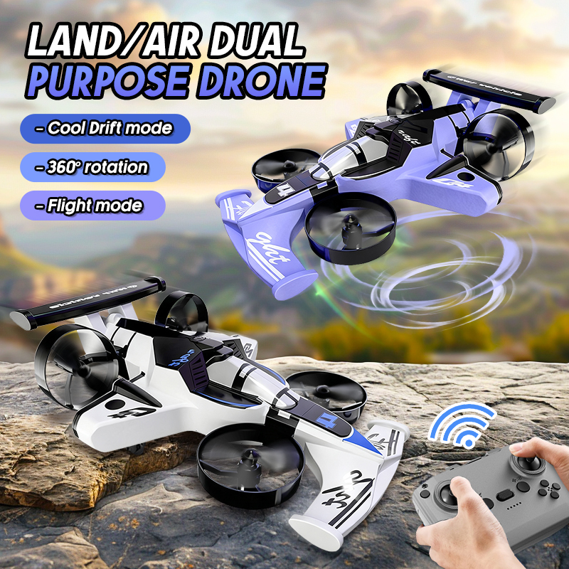 2in1 Mini Drone Air-Ground Fly - Rc Hobby Dump Truck reseña y precio