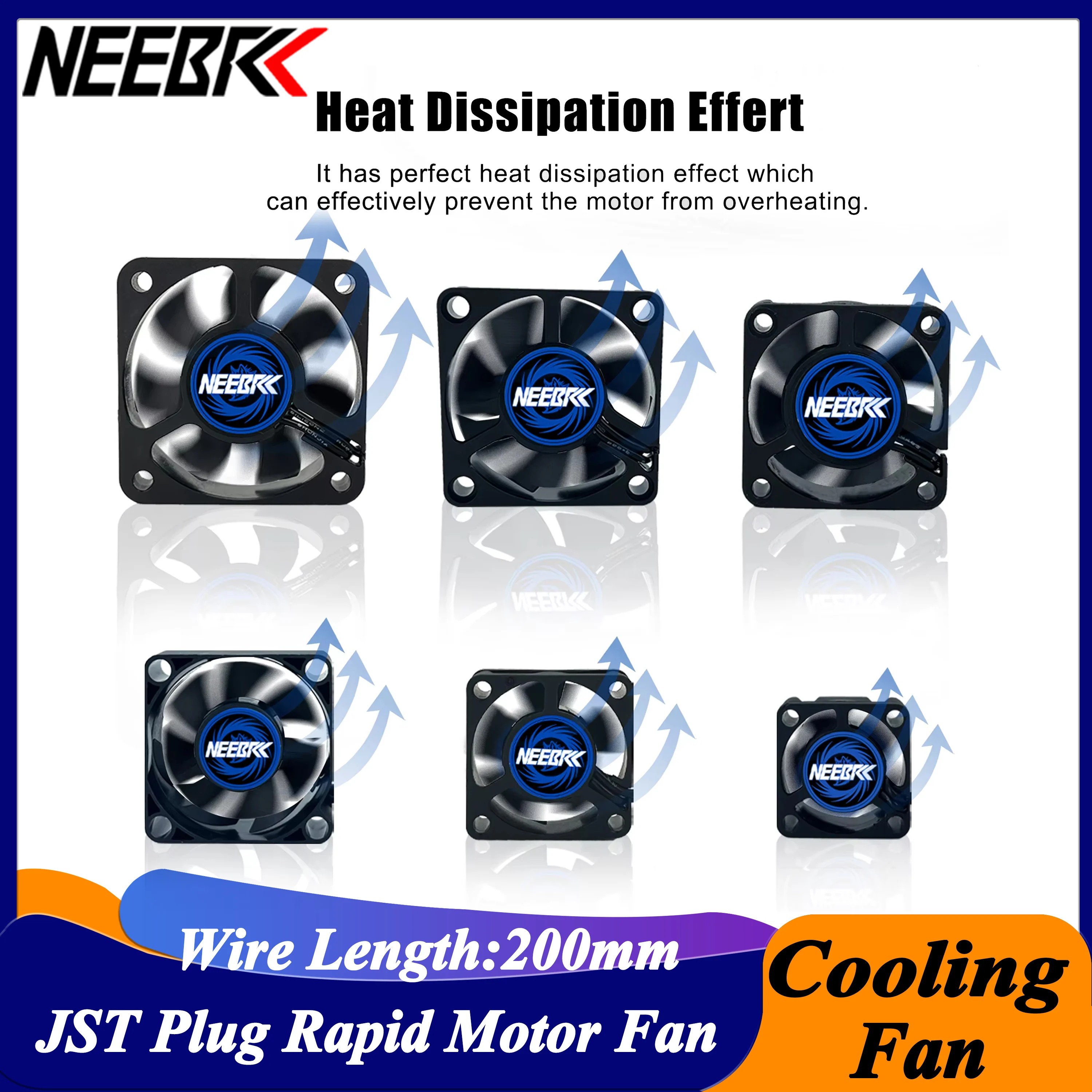 NEEBRC Cooling Fan Heatsink 25 - Brushless Motor 3650 reseña y precio