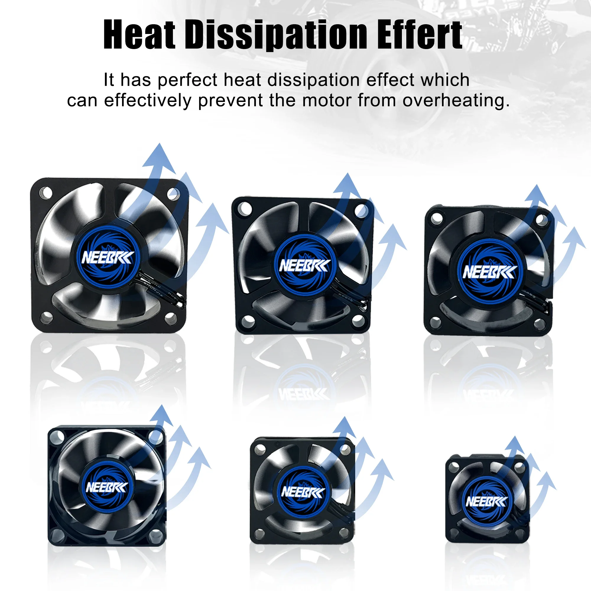 NEEBRC Cooling Fan Heatsink 25 - Brushless Motor 3650 reseña y precio