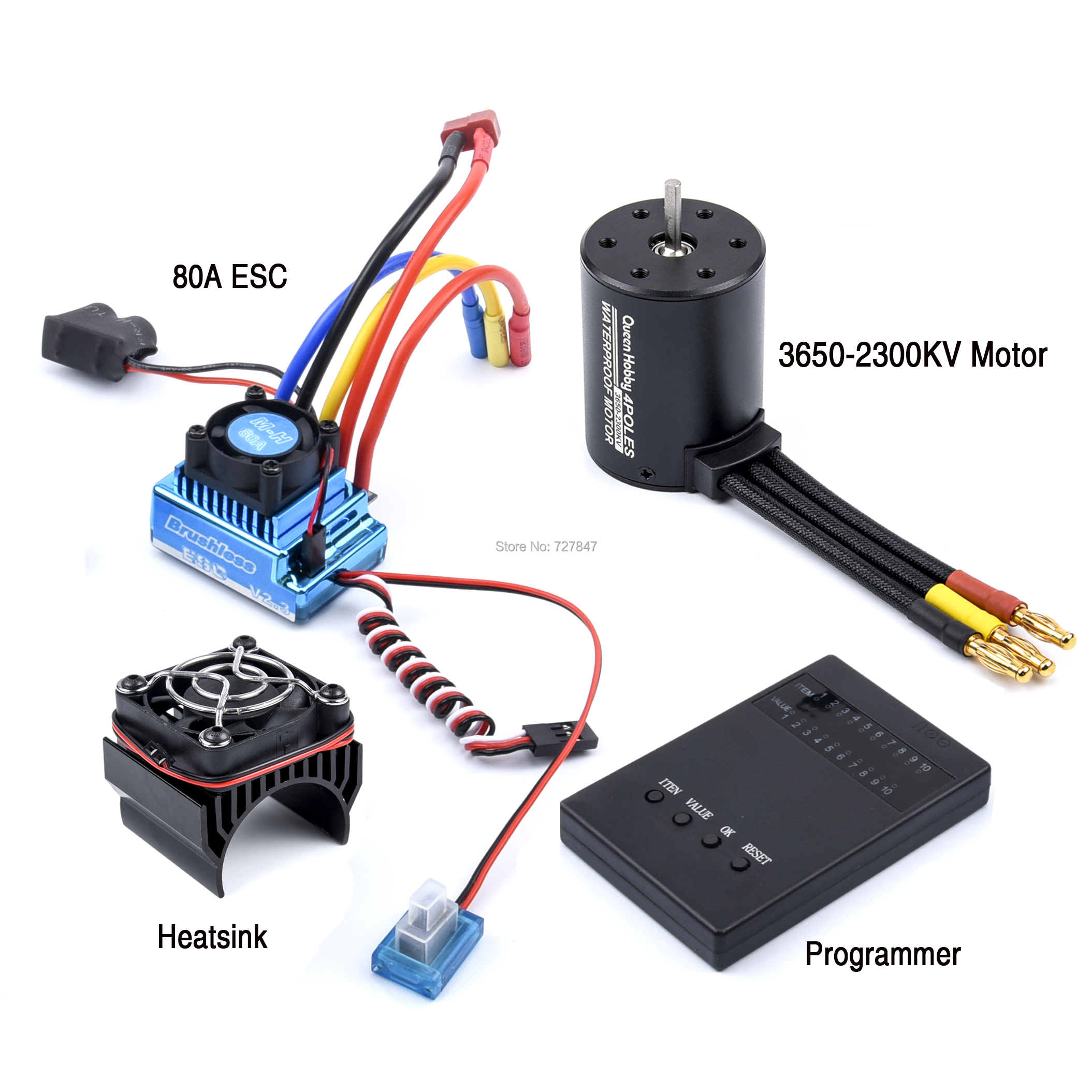 3650 2300KV Brushless Motor &  - Brushless Motor 3650 reseña y precio