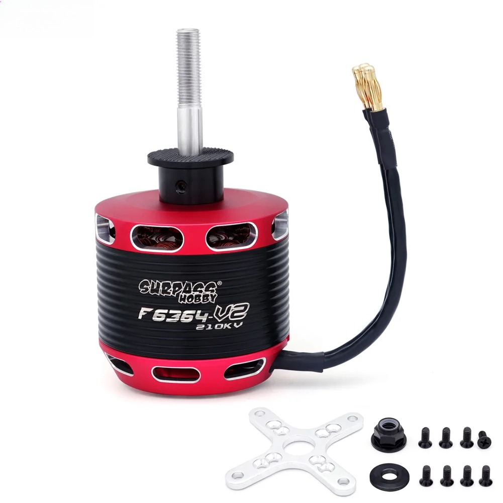 Surpass Hobby F-6364 210KV Bru - Rc Hobby Ua reseña y precio