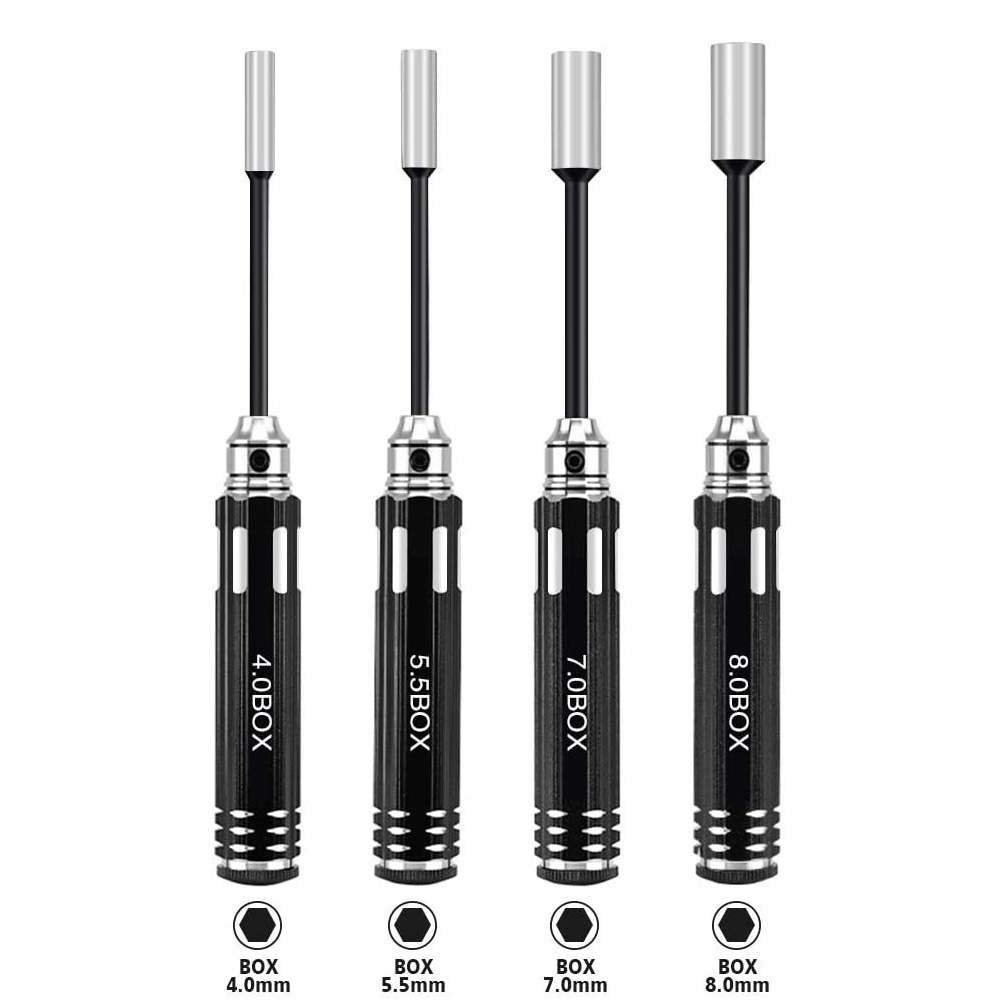 Allen Screwdriver 4.0mm 5.5mm  - Rc Hobby Electric Screwdriver reseña y precio