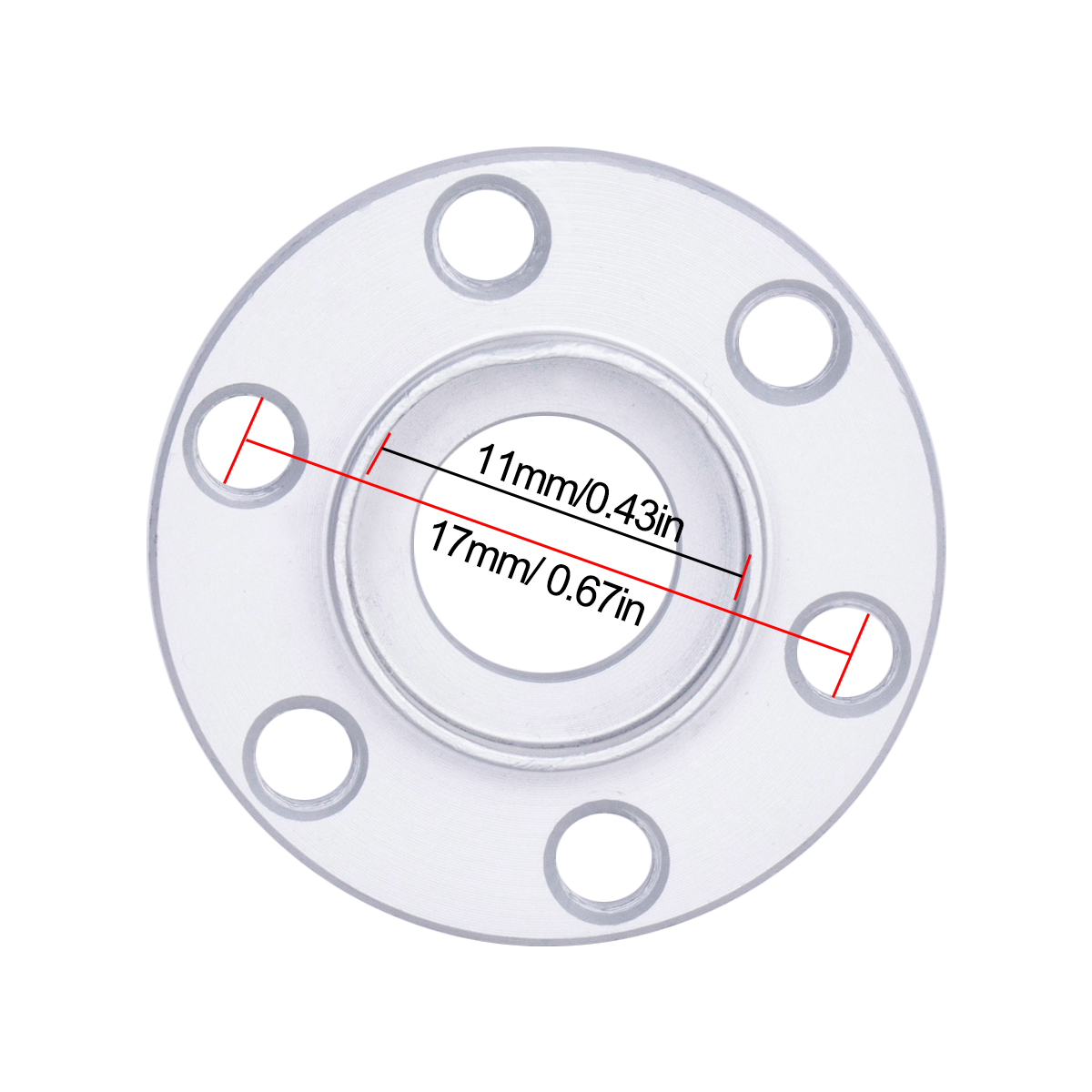 Aluminum Wheel Hex Hub 6/9/12/ - Wheel Hex Adapter reseña y precio